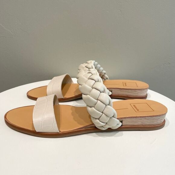 Dolce Vita Women’s Persey Leather Slip On Mule Sandals - Size: 9.5 - Picture 3 of 9